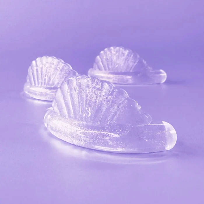 Moldes Glitter Shell | 8 pares