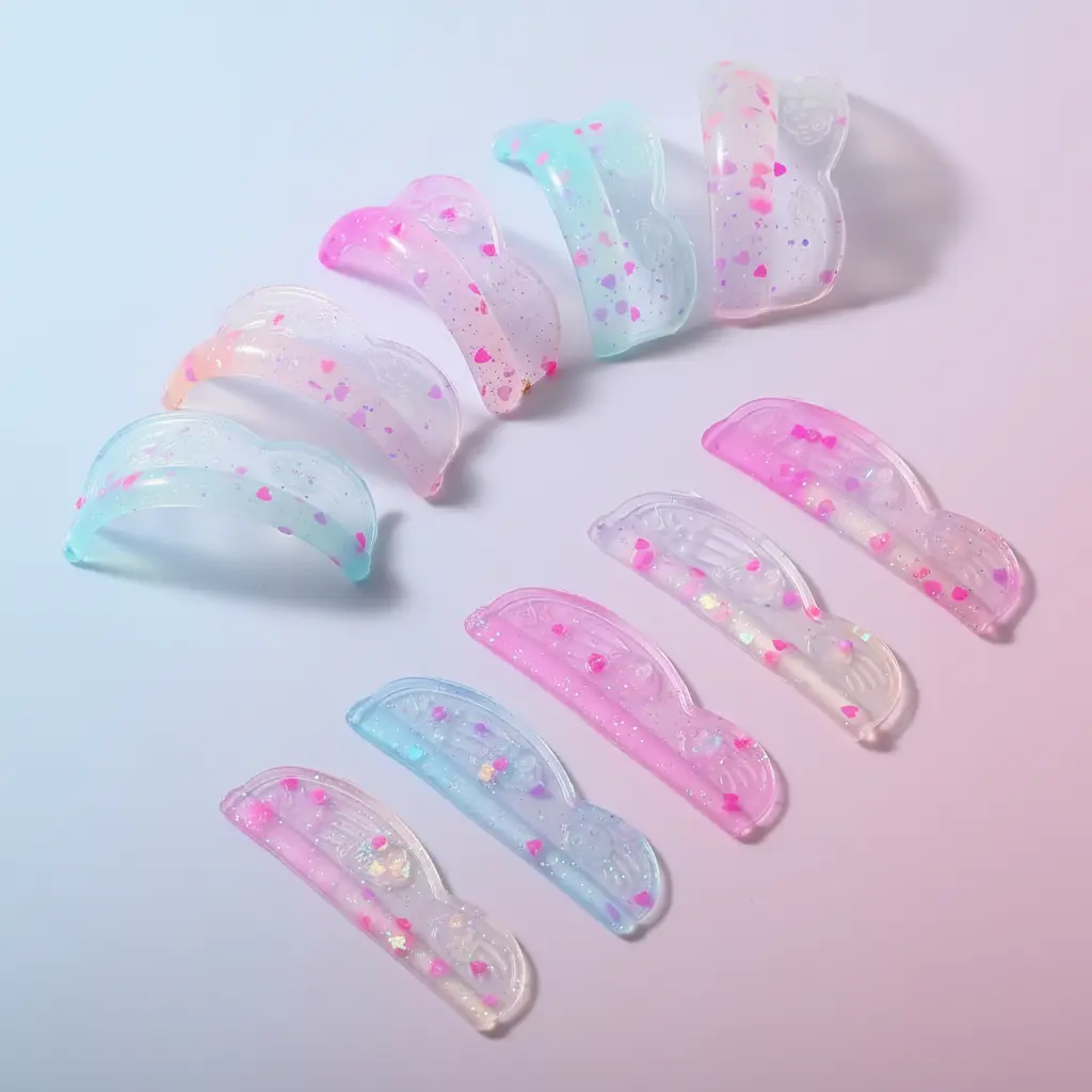 Moldes Dreamy Rainbow | Forma de lágrima ultrasuave | 10 pares