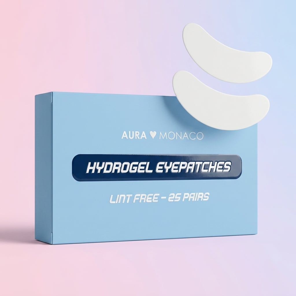 Parches de gel sin pelusa para el contorno de ojos | 25 pares