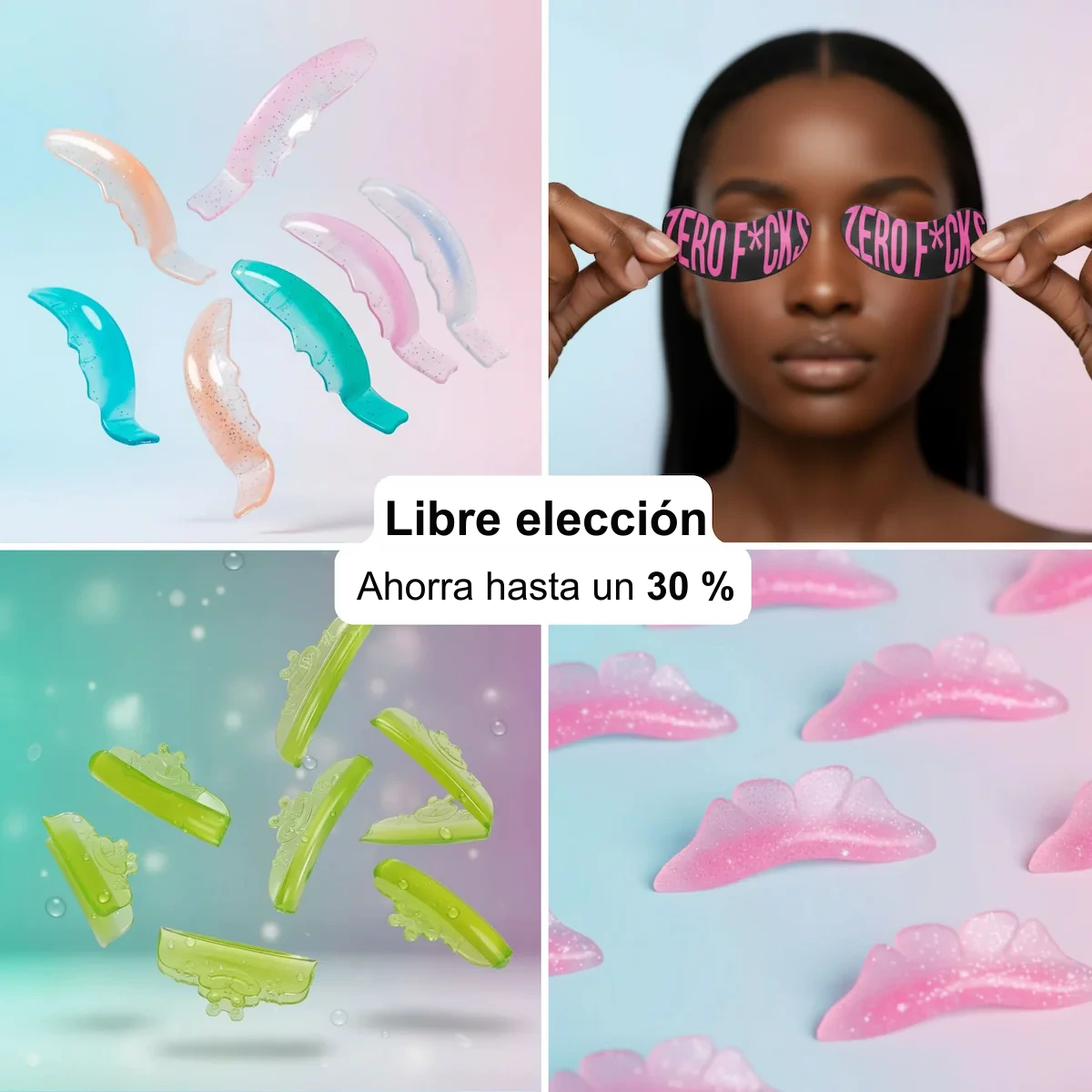 Pack ahorro de 3 moldes de lifting | Libre elección
